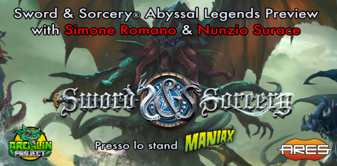 Sword & Sorcery Abyssal Legends preview with Simone Romano & Nunzio Surace